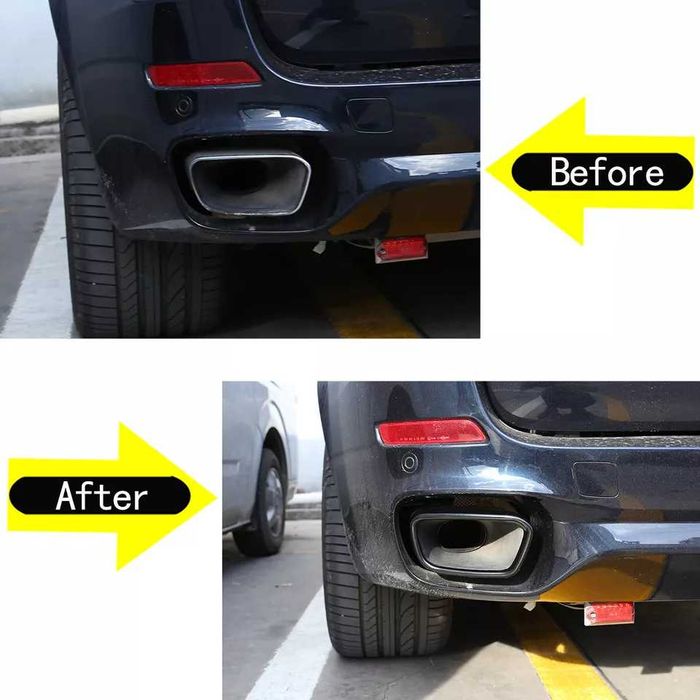 Tips Tipsuri Trimuri Trim Rame Rama Ornamente Negre Evacuare X5 X6 F15