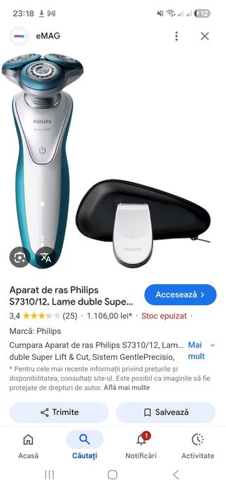 philips shaver S7310  AD 4 drachten