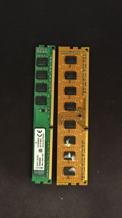 DDR3 2х4 ГБ Zeppelin и Kingston