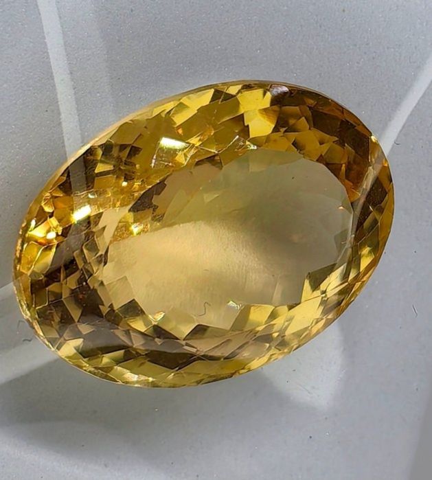 Citrin Natural 31.18 ct - Certificat IGE