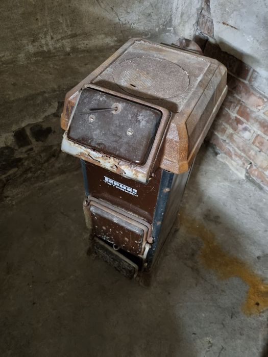 стара печка на дърва