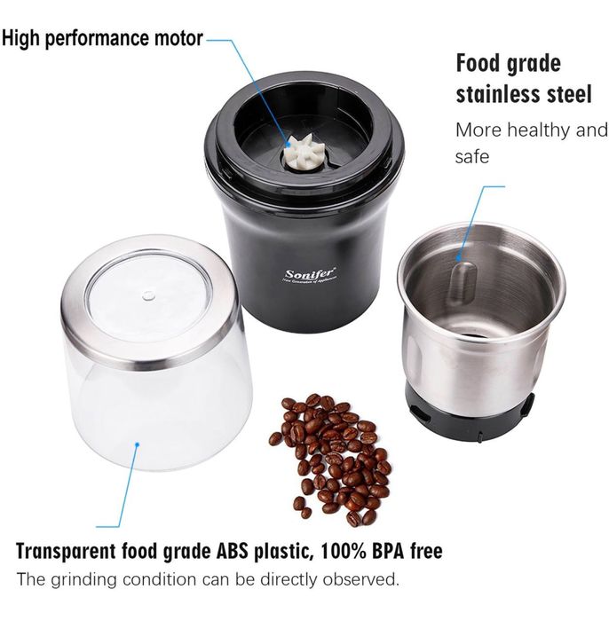 Электрическая кофейная мельница Sonifer SF-3527