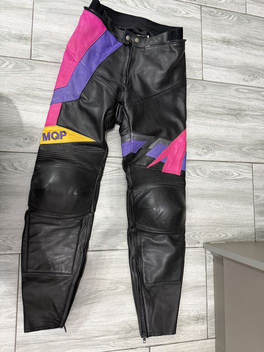 Pantaloni moto piele MQP