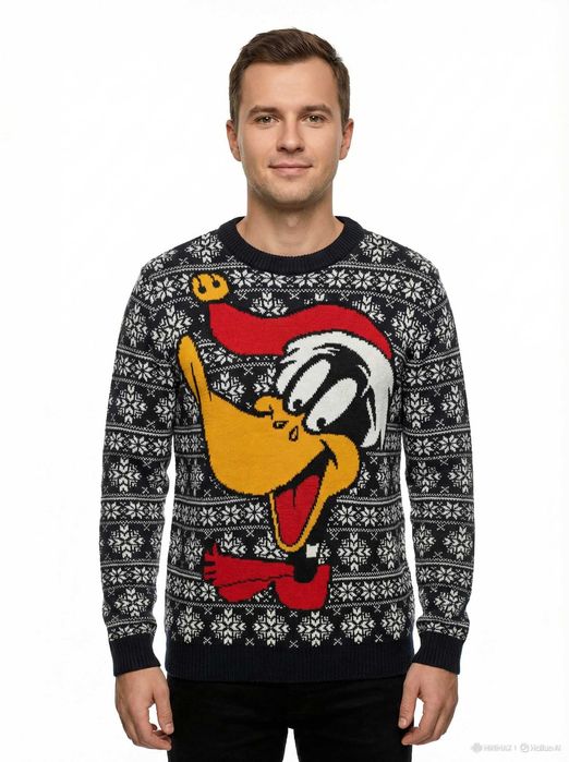 Looney Tunes Коледна Блуза Мъжка L