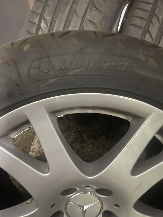 Джанти и гуми 17цола Mercedes