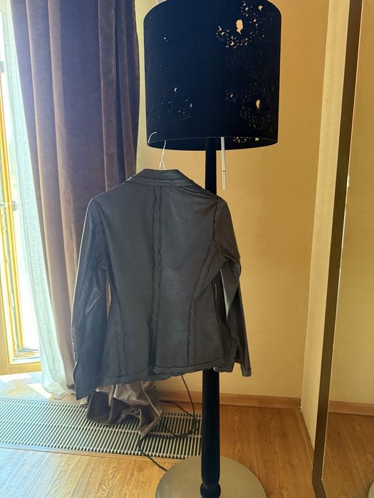 Кожено дамско сако