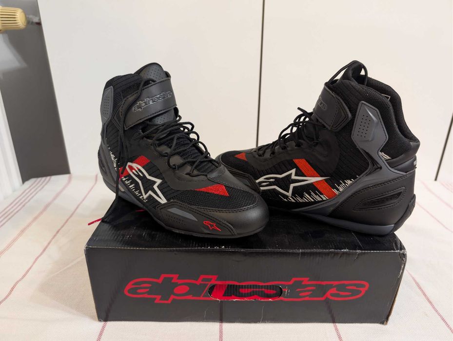 Ghete Moto Alpinestars Faster 3 Rideknit - 43, Noi, Nefolosite