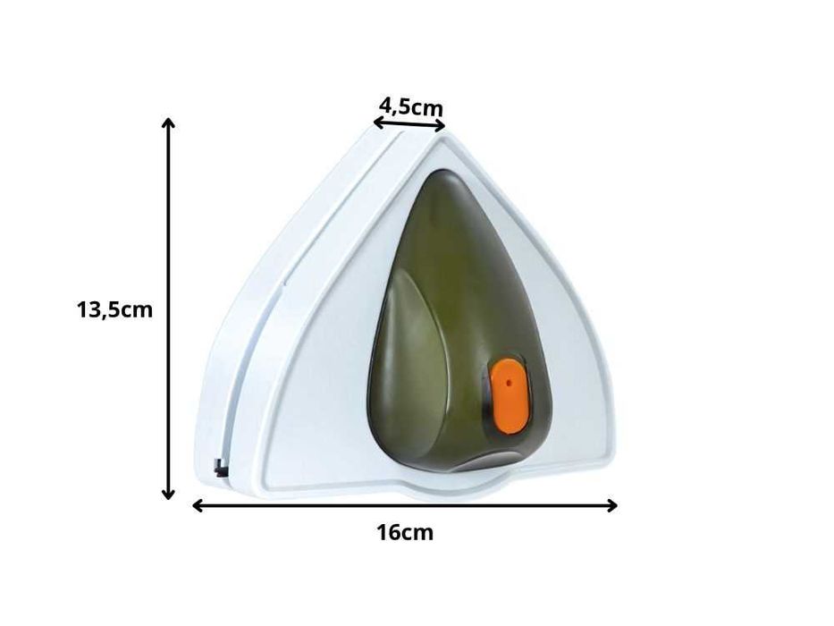 Aparat magnetic pentru curatarea geamurilor cu 2 fete ferestre 3-8 mm
