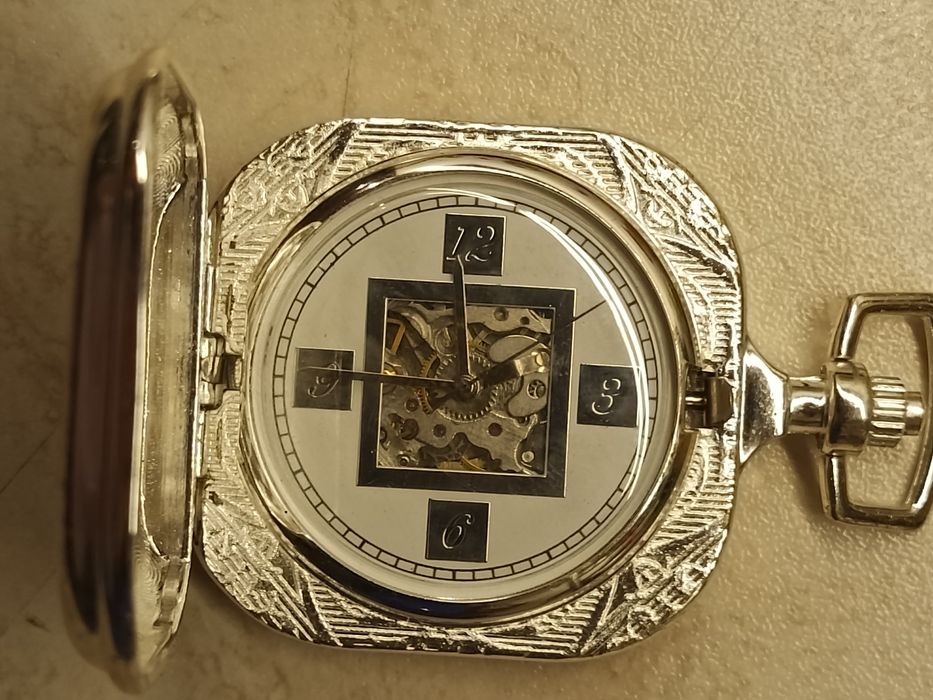 Механичен часовник мъжки ,джобни ретро часовници Poljot 2614.2H 17