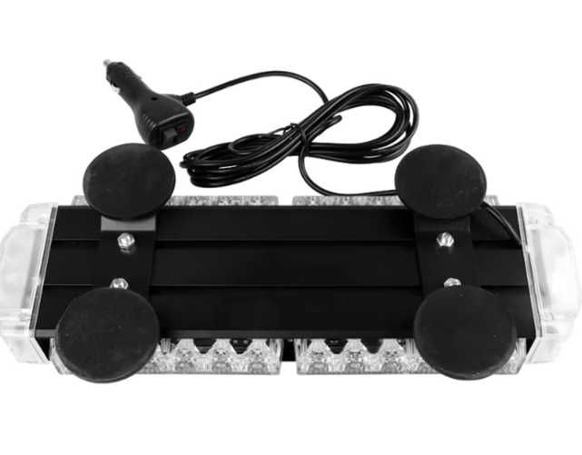 Rampa strobo flash portocaliu - girofar led