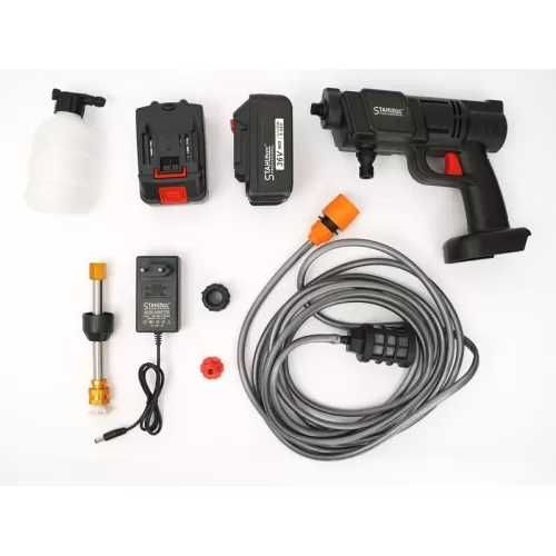 Акумулаторна водоструйка с две батерии и зарядно Stahlmayer