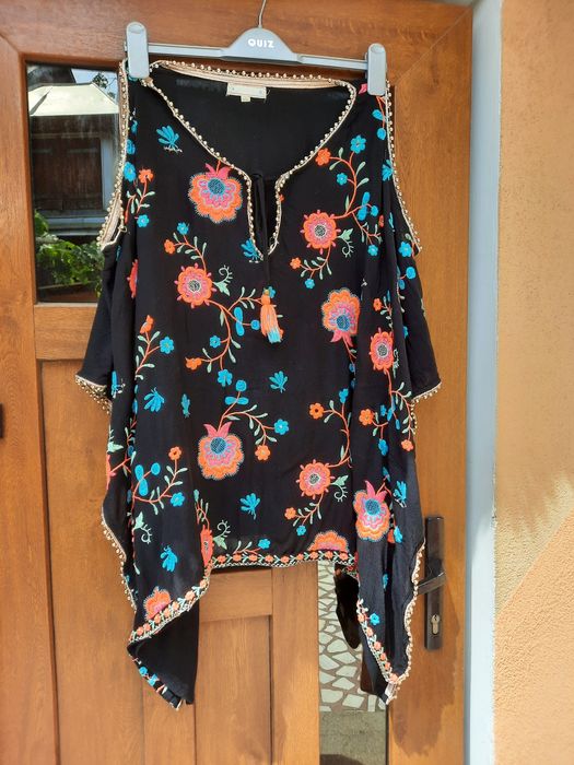 Bluza indiana cu broderie mărimea universala