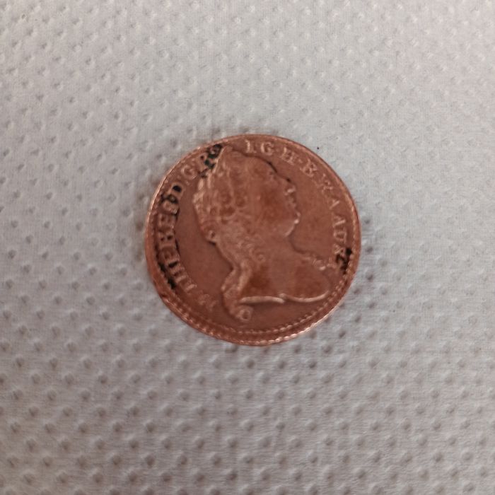 Moneda veche de 262 de ani kreutzer