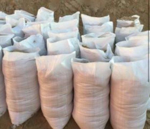 Щебень песок балласт в мешках