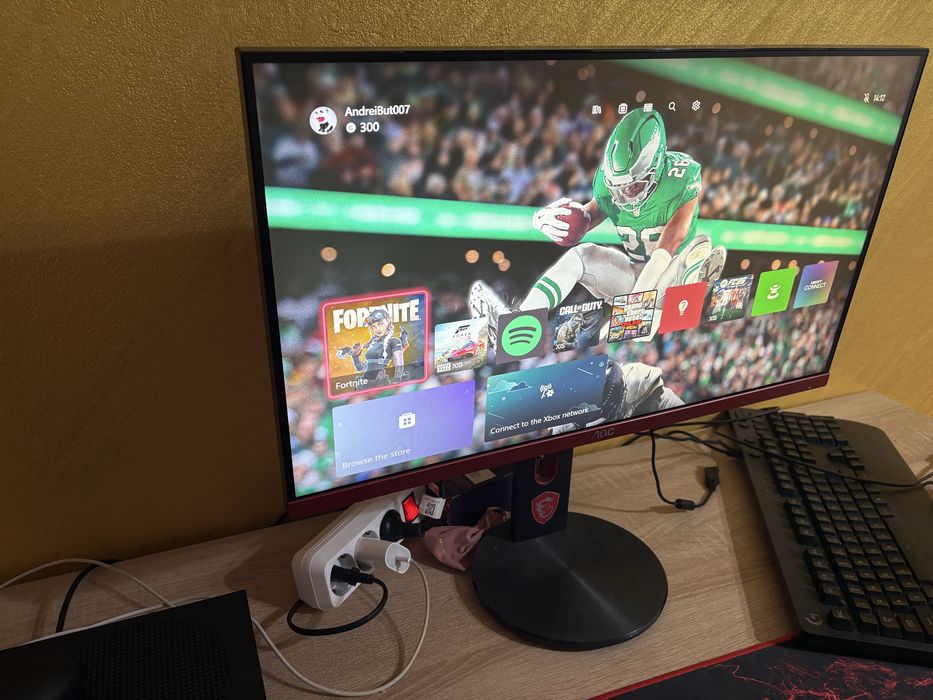 xbox series s + monitor 144hz