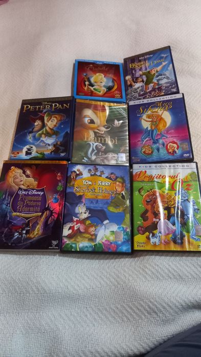 Vand DWD-uri originale copii cu filme cu desene animale,stare perfecta