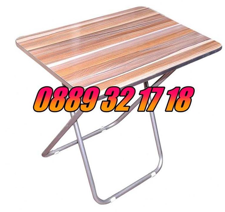 Градинска сгъваема маса 50х70см, 60х70см, 70х70см, сгъваеми столове