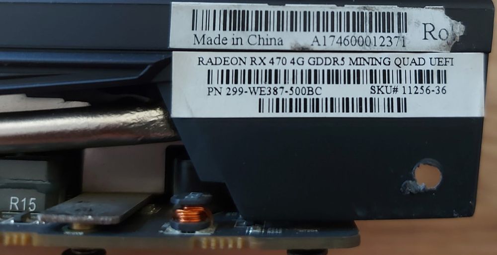 Placi video Sapphire Nitro Radeon RX 470 4G GDDR5 Minning Quad Uefi.