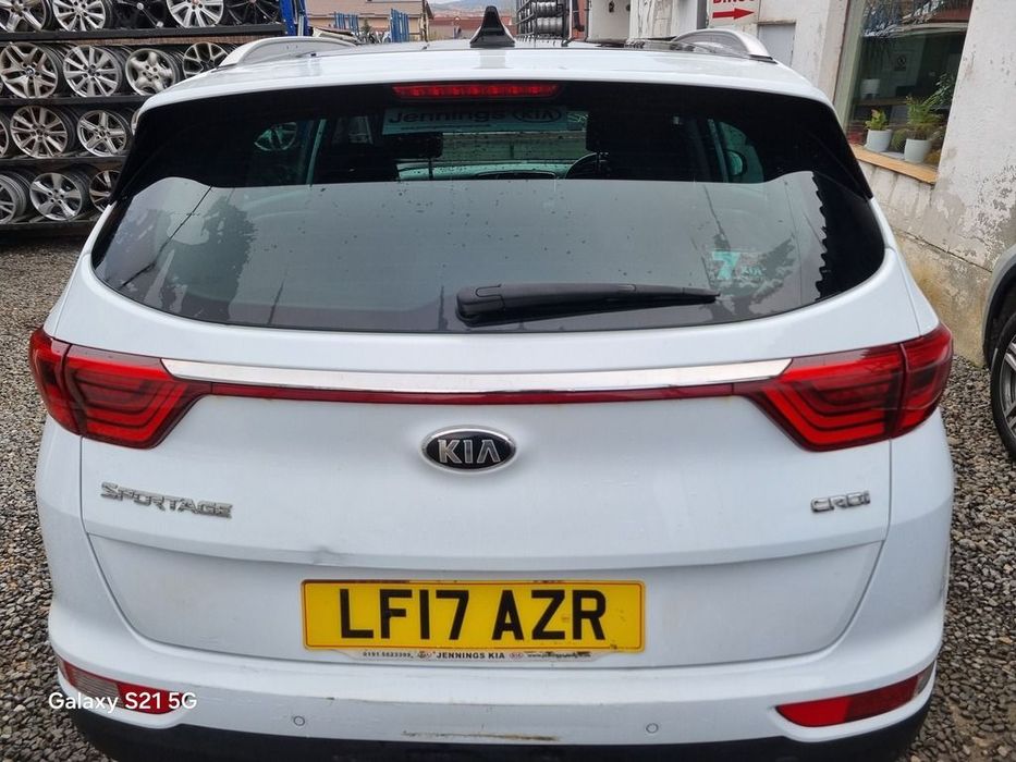 Haion Cu Luneta Kia Sportage IV 2016 - 2018 SUV 4 Usi CASA WHITE WD (1405)