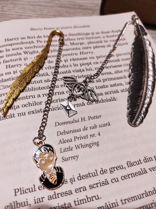 Semn de carte hedwig din Harry Potter - cadou cititori cadou fan harry