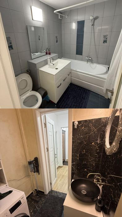 Aparament duplex in Centru cu 3 camere, 2 balcoane,2 bai, boxa, etc.