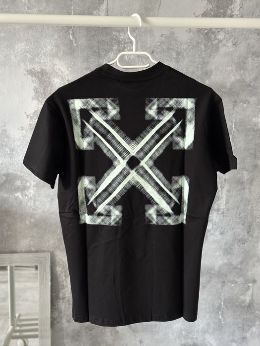 Tricou OFF White Balenciaga amiri palm angels