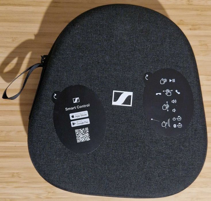 Casti audio Over the ear Sennheiser Momentum 4, Wireless, ANC, Negru