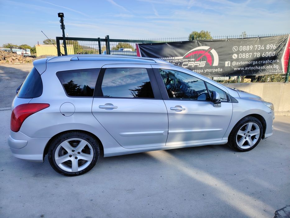 Пежо 308 комби 1.6 хди 109 к.с. / Peugeot 308 SW 1.6 hdi НА ЧАСТИ