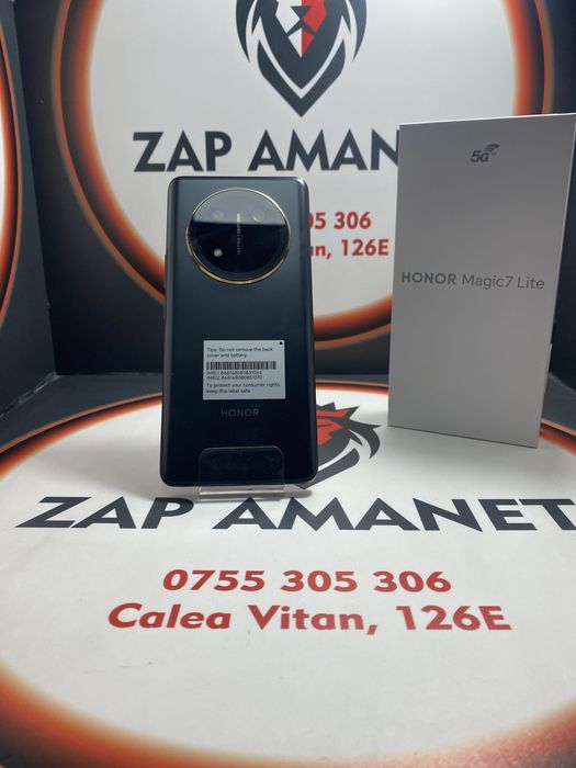 ZAP AMANET VITAN - Honor Magic 7 Lite - 256GB - Black