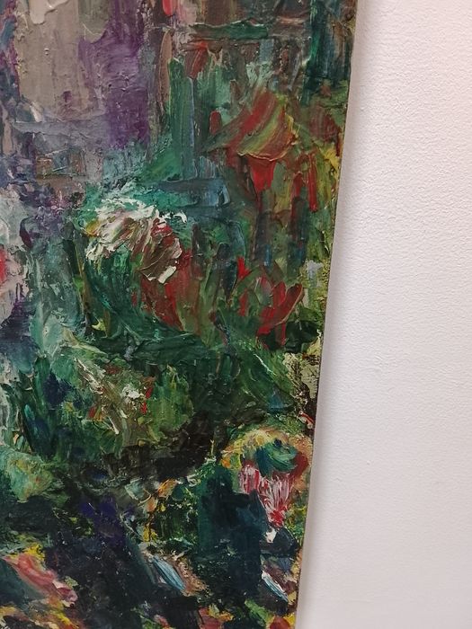 Картина с маслени бои върху платно.