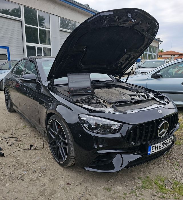 E63AMG предна броня  задна фарове стопове  капак Facelift w213 E63AMG
