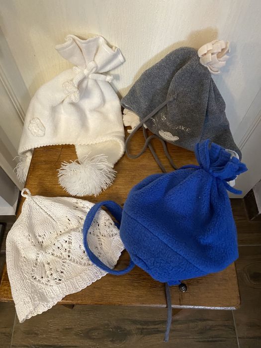 Salopetă copii iarnă , căciulițe , încălțăminte