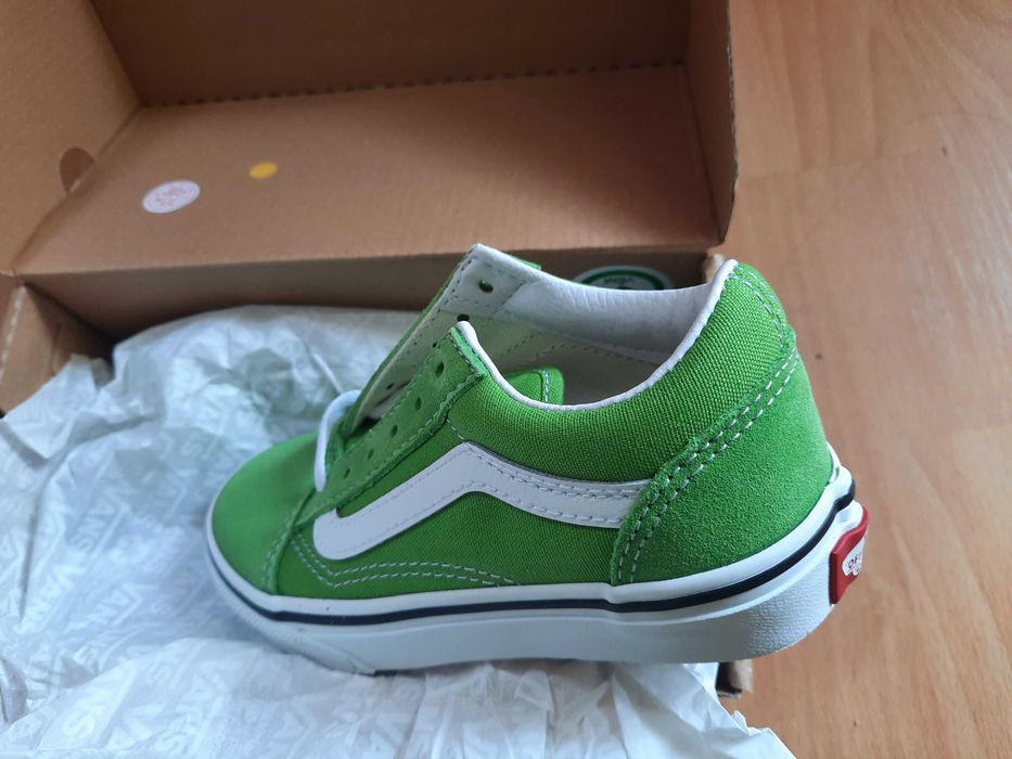 Shoes Vans noi,  Copii, marime 28, culoare verde