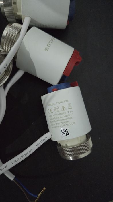 Actuatoare Salus incalzire pardoseala