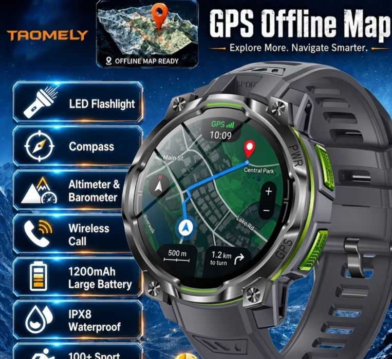 Смарт часы с GPS трекером