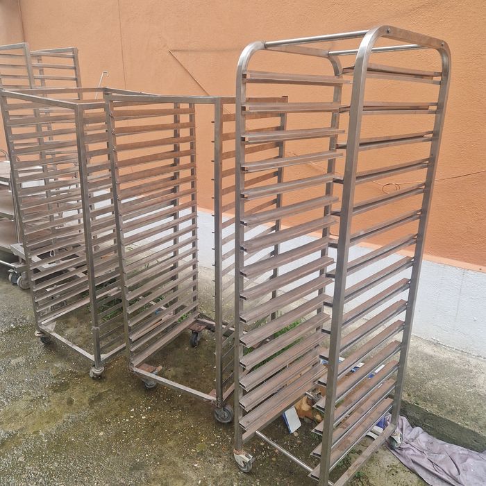 Masa inox cu cuva, grill inox, hota inox gros