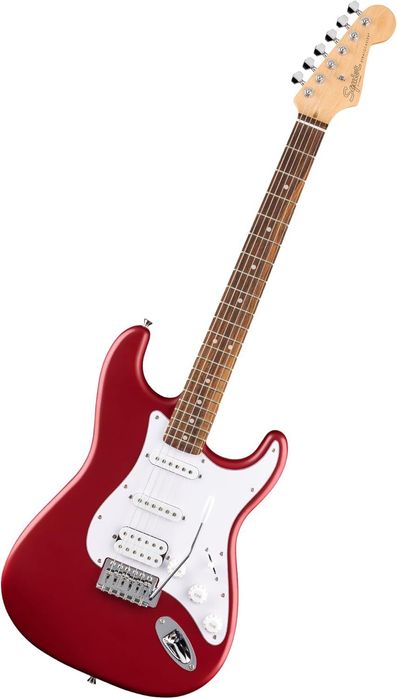 Chitara electrica Squier by Fender Debut Stratocaster noua - sigilata, rosu Dakota - configuratie HSS