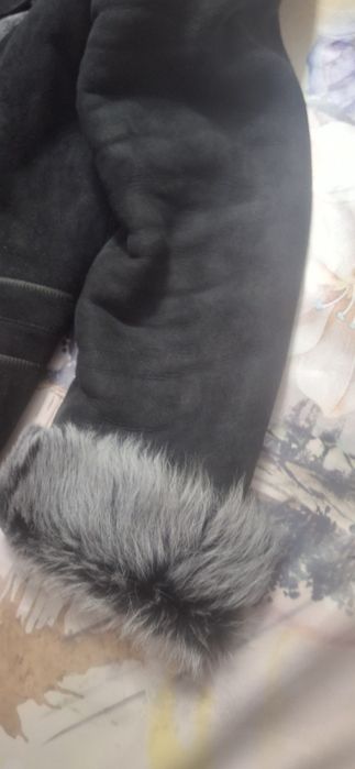 Дубленка замшевая