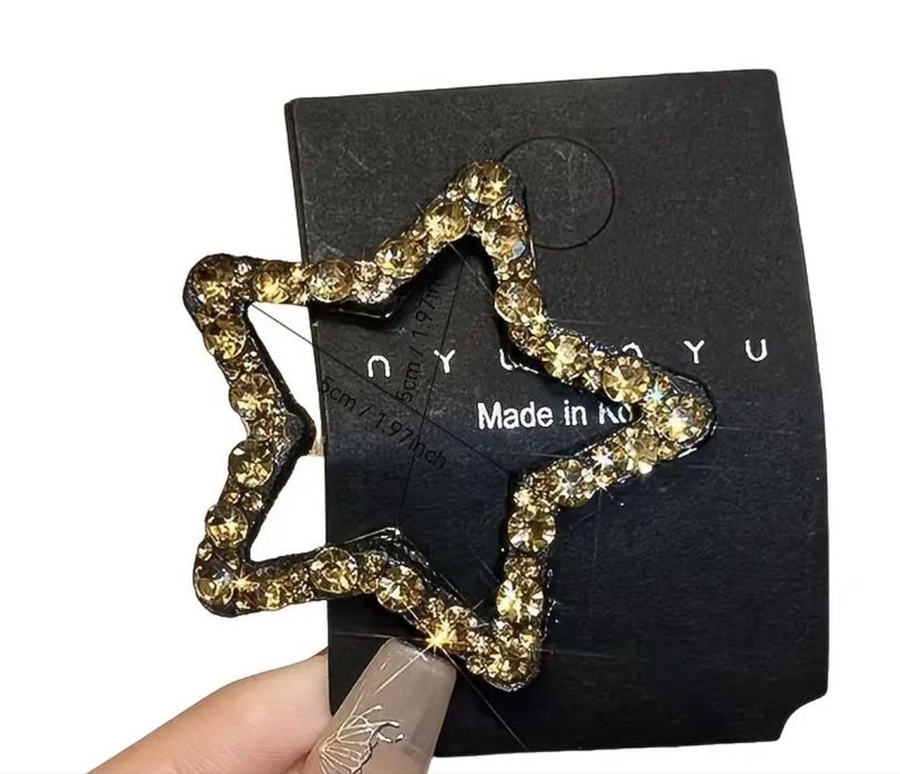 Заколка звездочка