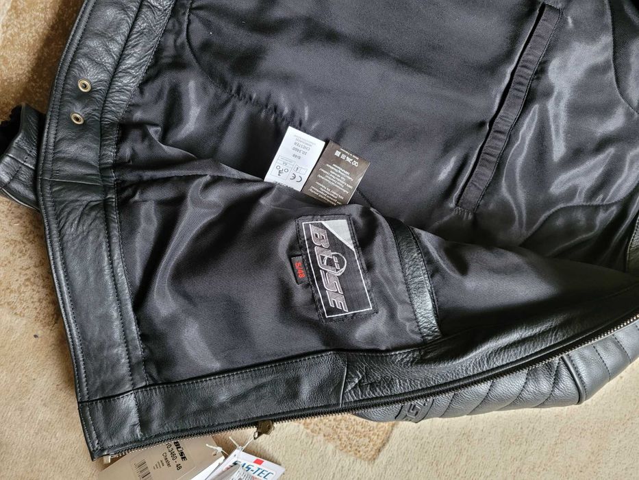 Geaca moto Buse, din piele, nouă