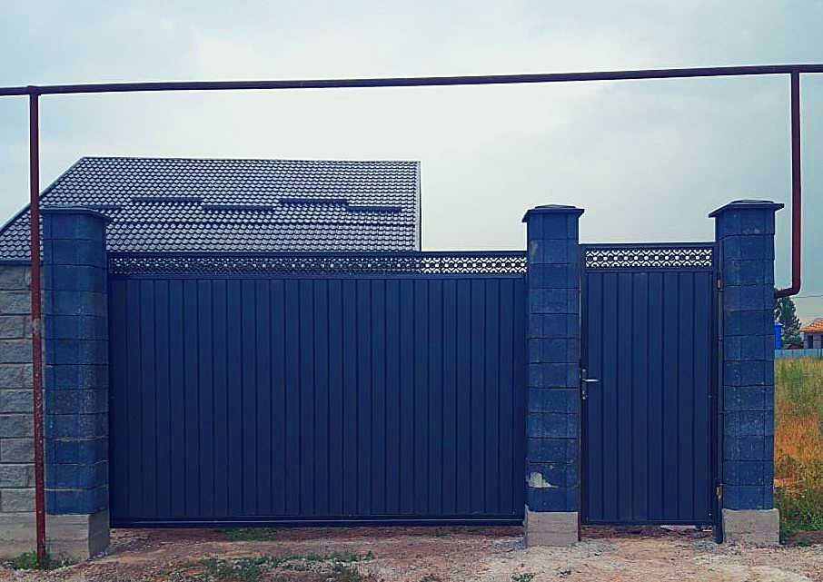 Откатные ворота под ключ, от 4 рабочих дней, от 690 тысяч