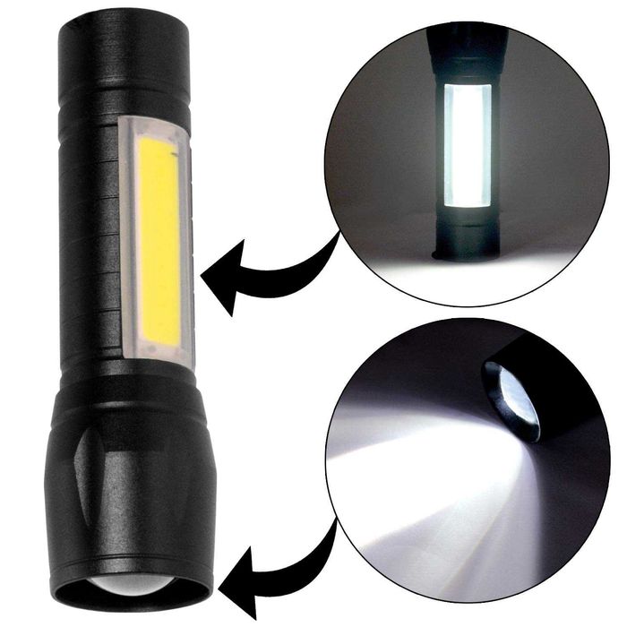 LED ФЕНЕР cree със zoom. ЛАМПА КЪМПИНГ ФЕНЕР. ФЕНЕРИ. Фeнерче. Fener