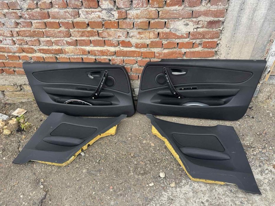 Седалки полу кожен салон рекаро за бмв е82 bmw e82