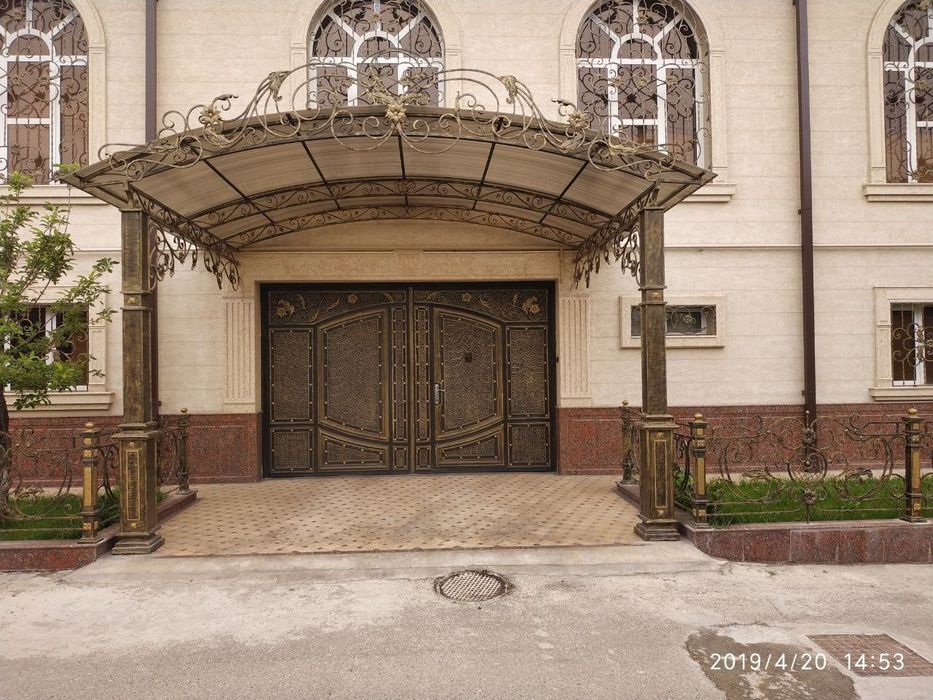 Дарвоза, Навес, Решётка, Перила  | Кафолат | Бепул ўлчов