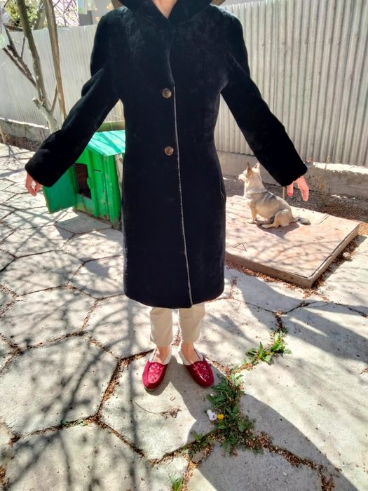 Шуба цигейка размер 44-46