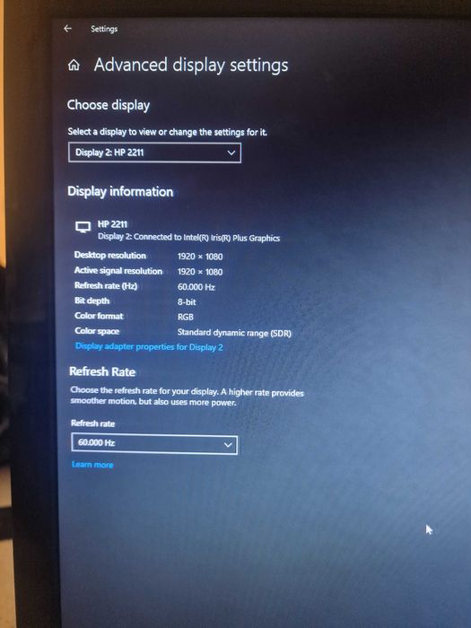 HP 2211x монитор