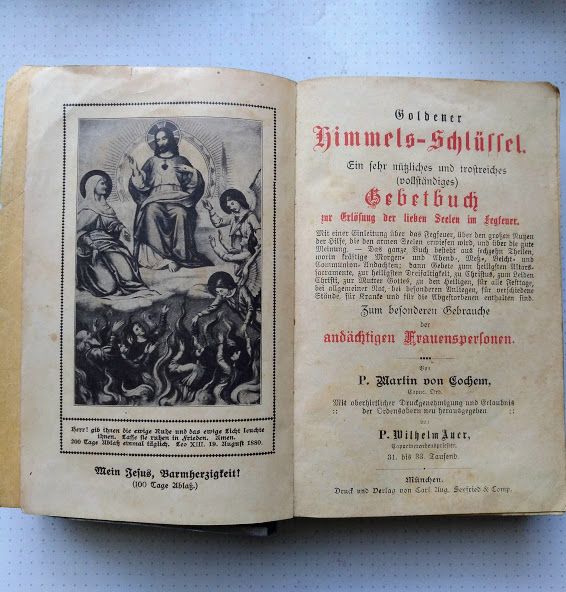 carte veche de rugaciuni germana