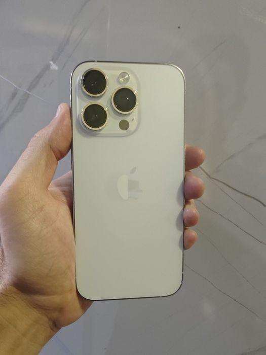 Iphone 14 Pro White 256 61% Yomkost Ideal holatda