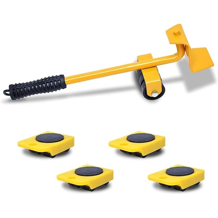 Мебелен повдигач , комплект с колела, за дивани и шкафове, преносим