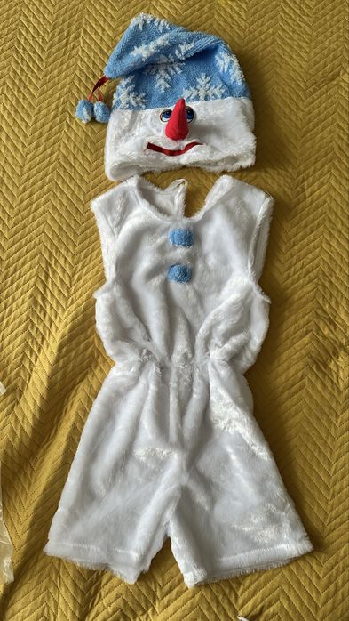 Костюм снеговика на мальчика